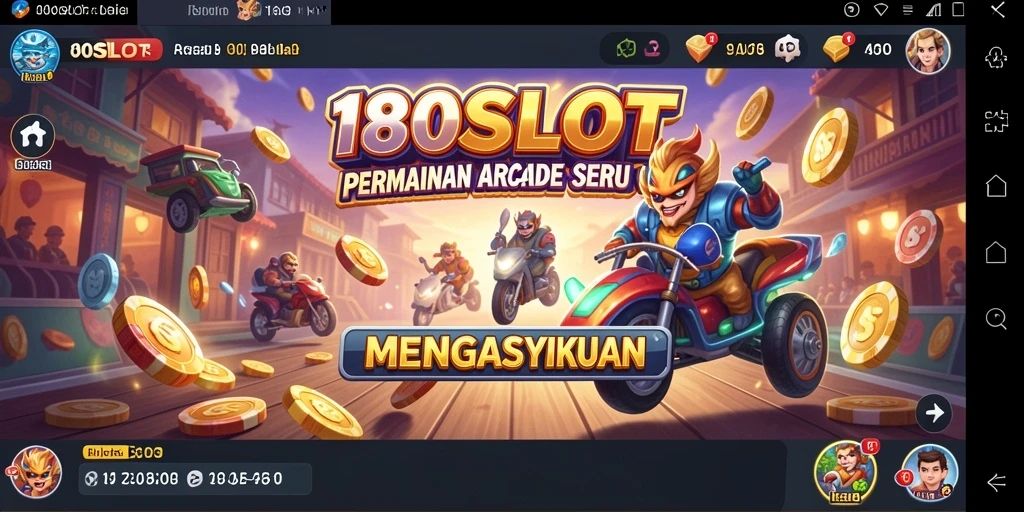 Tampilan seru gameplay 180SLOT yang menggugah semangat bermain.