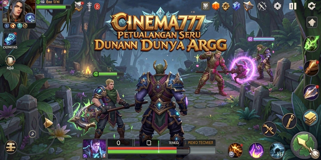 Tampilan menakjubkan dari gameplay <strong>CINEMA777</strong> yang penuh aksi.